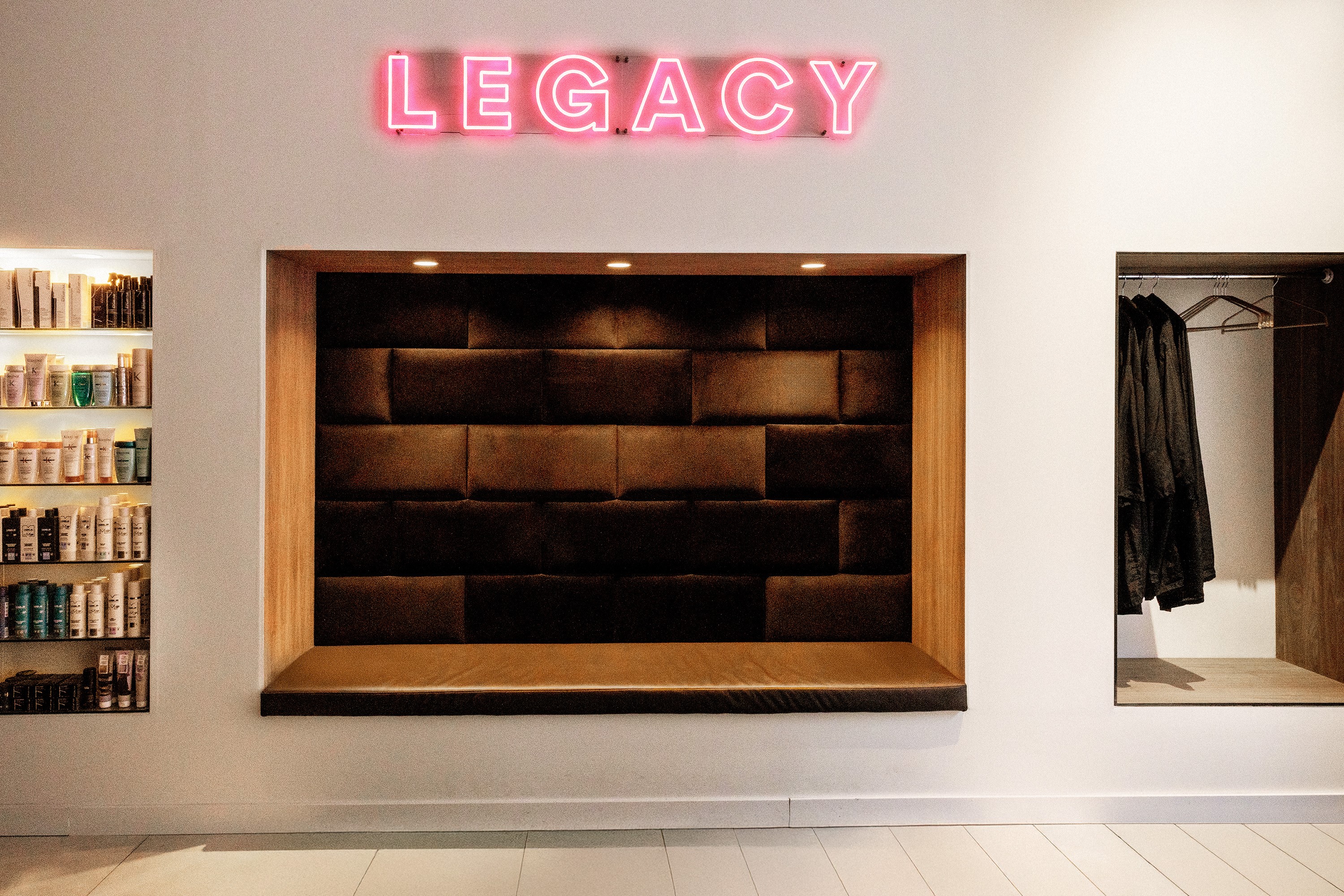 Legacy Hair Stockholm Salon Interior