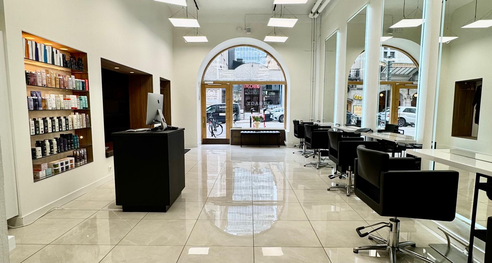 Legacy Hair Stockholm Salon Interior
