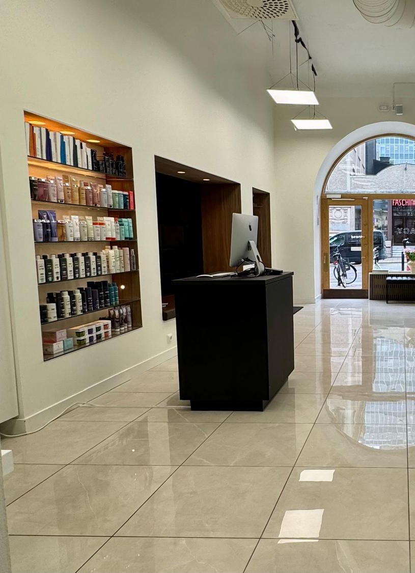 Legacy Hair Stockholm Salon Interior